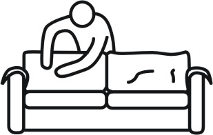 pielea se aranjeaza manual pentru a disparea eventualele cute din timpul transportului pielea se aranjeaza manual pentru a disparea eventualele cute din timpul transportului